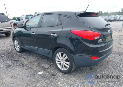 2010 Hyundai Tucson Limited from USA, damaged, VIN KM8JU3AC4AU017442